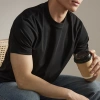 High-quality single-yarn warp and weft cotton short-sleeved men's summer 6 new versatile solid color cool men's T-shirt base layer factory self-operated Application Scenario